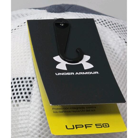 Under Armour Greens At‎ Beaumont Fitted Stretch Gray Golf Hat Cap L XL PGA NWT - Picture 7 of 13